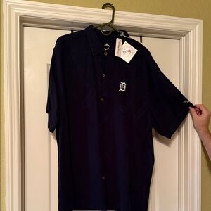 Tommy Bahama Detroit Tigers Coastal Button Down